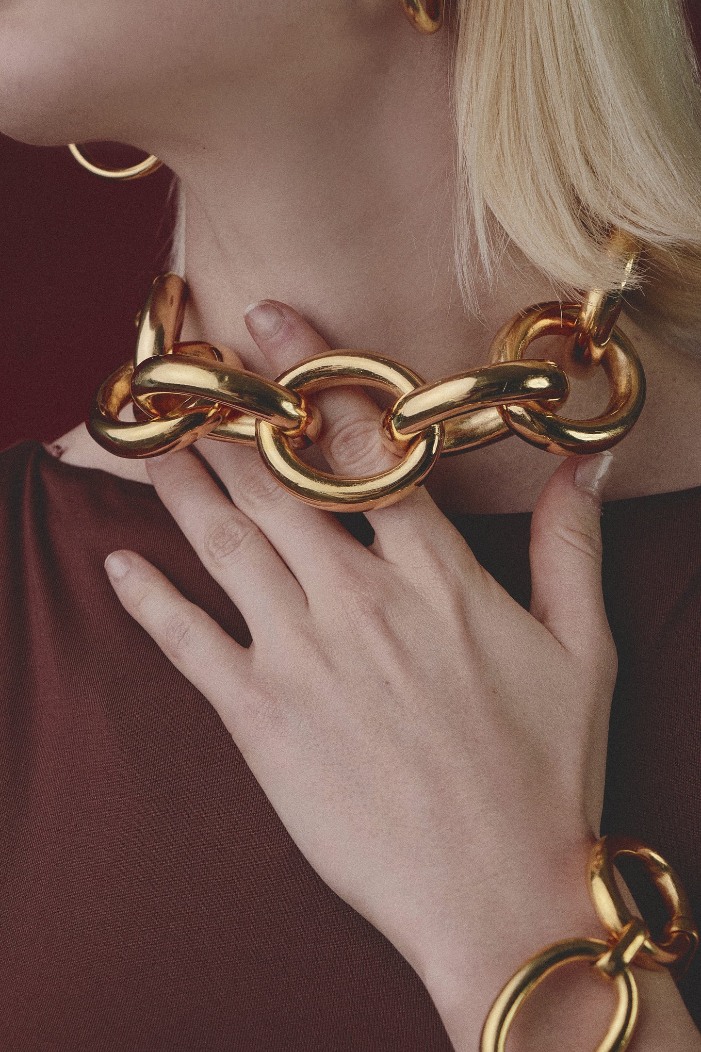 LANVIN GOLD CHUNKY - R