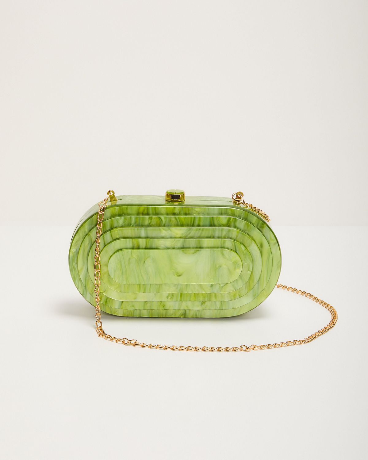 LIN OVAL CLUTCH