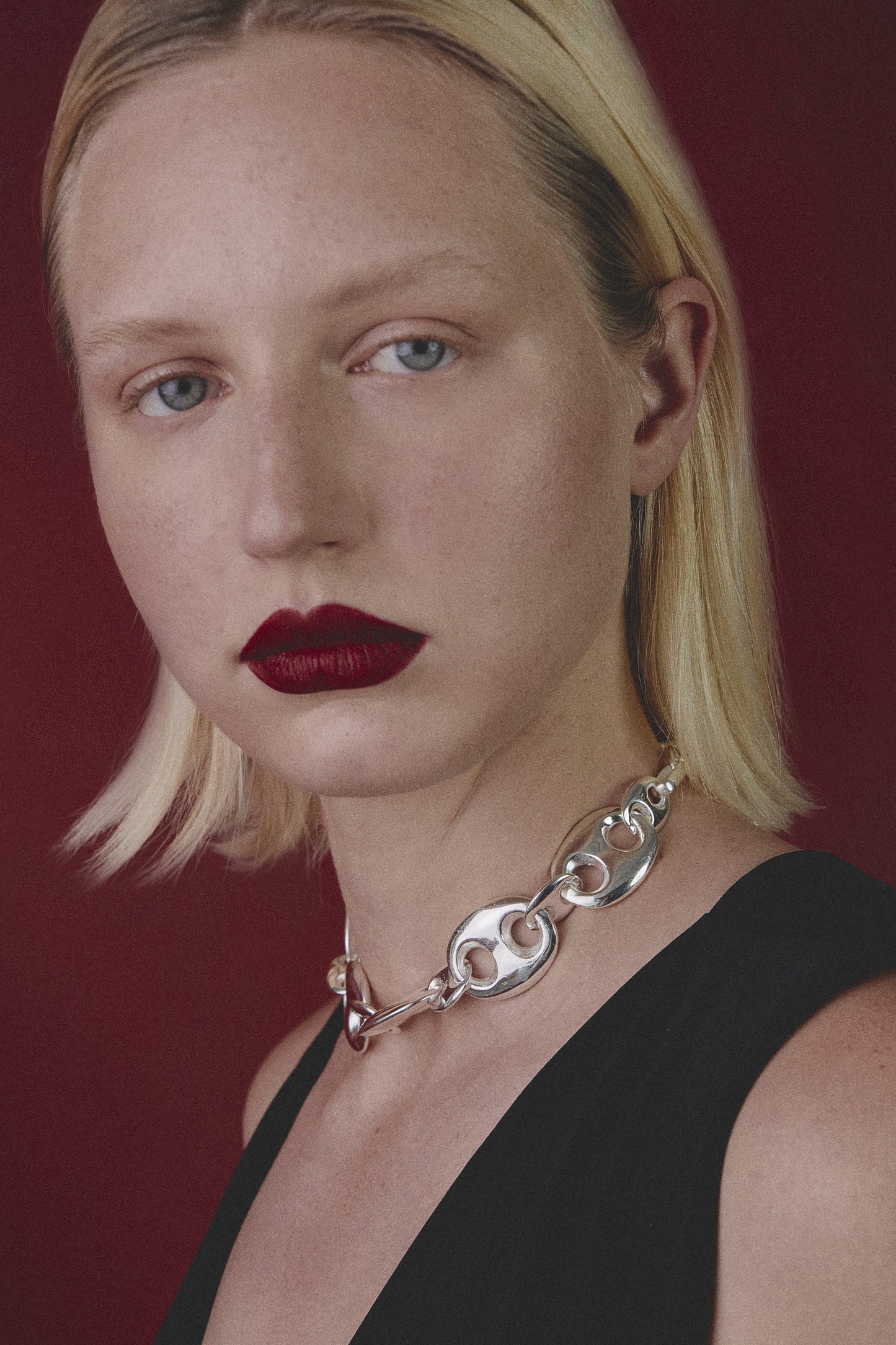 MARINA GUCCI SILVER CHOKER