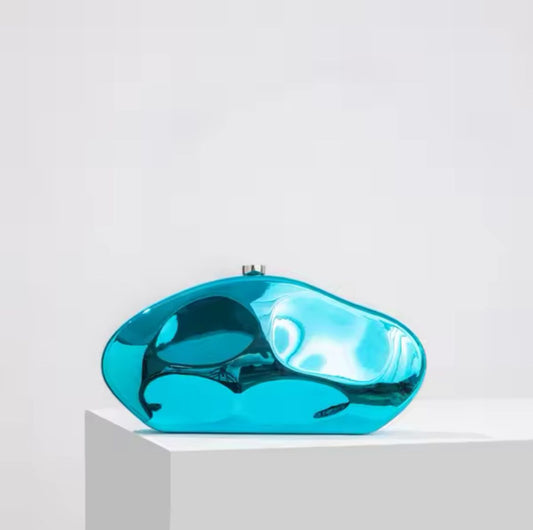 ZARA METALIC CLUTCH