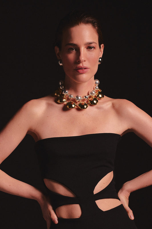 HERRERA GOLD CHOKER